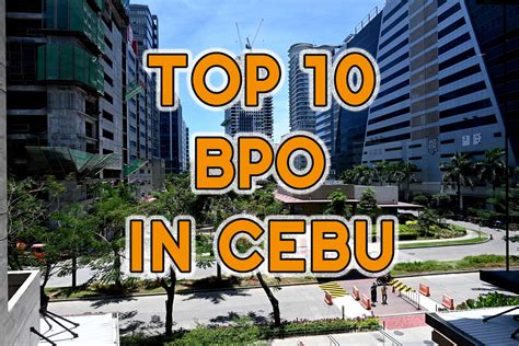 Top 10 BPO or Call Center in Cebu .